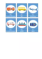 Vorschau - Arbeitsblätter - Materialpaket Verkehrsmittel/Wortschatz/Spiele - Seite 3