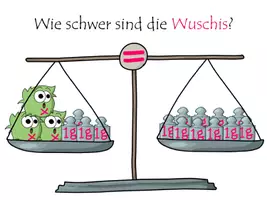 Vorschau - Präsentationen/Tafelbilder - Eine Präsi zur Einführung von Gleichungen (mit Animation) - Seite 1