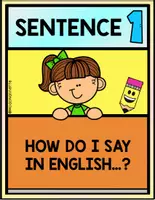 Vista previa - Manualidades / Dibujos para colorear - How I Teach My Kids Series ESL CLASSROOM SENTENCES - página 3
