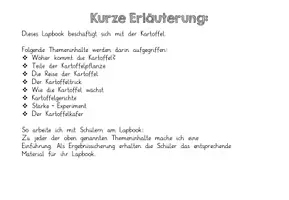 Vorschau - Unterrichtsreihen - Lapbook: Kartoffel - Seite 2
