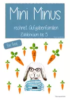 Vorschau - Arbeitsblätter - Mathematik: Aufgabenfamilien mit Mini Minus ZR 5 - Deckblatt