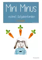 Vorschau - Arbeitsblätter - Mathematik: Aufgabenfamilie Mini Minus ZR 20 mit Lösungen - Deckblatt