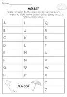 Vorschau - Arbeitsblätter - Jahreszeiten ABC - Arbeiten mit dem Alphabet - Seite 3
