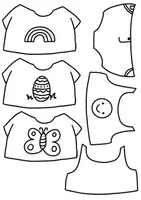 Vorschau - Arbeitsblätter - Osterhase anziehen, Kunst Grundschule - Seite 3
