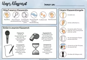 Vorschau - Arbeitsblätter - Klassenrat Materialpaket - Seite 1