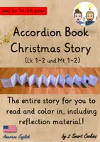 Vista previa - Unidades / Secuencias / Situaciones de Aprendizaje - Christmas Story Accordion Book Nativity Foldable Booklet Religion Bible Religion English / Inglés AmE - Portada