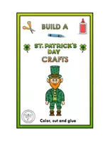 Vista previa - Manualidades / Dibujos para colorear - BUILD A FARMS CRAFTS ELF CONSTRUYE DUENDE SAN PATRICIO - Portada