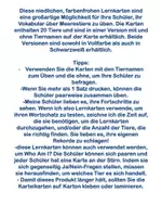 Vorschau - Bildkarten - Meerestiere Lernkarten für DaF - Seite 1