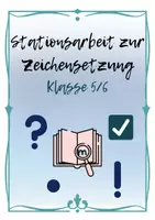 Vorschau - Arbeitsblätter - Kommasetzung Zeichensetzung Unterrichtsmaterial Deutsch Klasse 5–7 Stationsarbeit Arbeitsblätter Übungen Wochenplan mit Lösungen - Seite 1