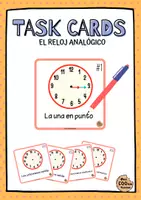 Vista previa - Unidades / Secuencias / Situaciones de Aprendizaje - Pon la hora analógico - Portada