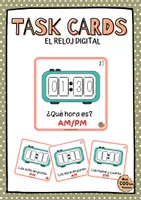 Vista previa - Unidades / Secuencias / Situaciones de Aprendizaje - Pon la hora digital - Portada