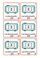 Vista previa - Unidades / Secuencias / Situaciones de Aprendizaje - Pon la hora digital - página 1