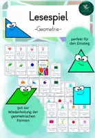Vorschau - Arbeitsblätter - XXL Paket I Geometrische Formen I Grundschule I differnziert I motivierend - Seite 1