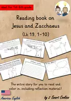 Vista previa - Unidades / Secuencias / Situaciones de Aprendizaje - Reading book on Jesus and Zacchaeus I Bible Story / Bible Lesson / Activities Religion English / Inglés AmE - Portada