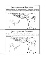 Vista previa - Unidades / Secuencias / Situaciones de Aprendizaje - Reading book on Jesus and Zacchaeus I Bible Story / Bible Lesson / Activities Religion English / Inglés AmE - página 3