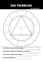 Vorschau - Unterrichtsreihen - Unterrichtseinheit Farblehre, Kontraste mit Flipbook - Seite 1