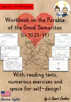 Vista previa - Unidades / Secuencias / Situaciones de Aprendizaje - Parable of the Good Samaritan GROWING XXL Bundle Bible Story Jesus Religion AmE English / Inglés AmE - página 1