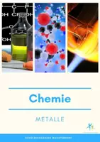 Vorschau - Stundenentwürfe - Metalle In der Chemie Aufgaben und Lösungen - Deckblatt