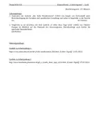 Vorschau - Klassenarbeiten - Unterwegs sein - Lyrik - Der frohe Wandersmann - Romantik und Realismus - Deckblatt