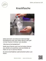 Vorschau - Stationenlernen - Luftexperimente für Kinder - Impulskarten - Deckblatt