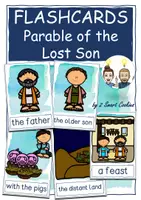 Vista previa - Unidades / Secuencias / Situaciones de Aprendizaje - Parable of the Lost Son GROWING Bundle Bible Story Jesus Religion (AmE) English / Inglés AmE - página 1