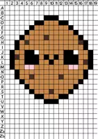 Vorschau - Mal- und Bastelvorlagen - Pixelkunst, süße&niedliche Motive, Kunst Grundschule - Seite 3