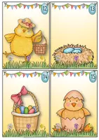 Vorschau - Arbeitsblätter - Rechen- und Lesespaziergang (4fach differenziert) Ostern - Seite 2