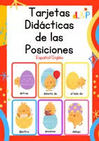 Vista previa - Juegos / Gamificación - Tarjetas Didáscticas de los Posiciones - Portada