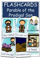 Vista previa - Unidades / Secuencias / Situaciones de Aprendizaje - Parable of the Prodigal Son GROWING Bundle Bible Story Jesus Religion (AmE) English / Inglés AmE - página 1