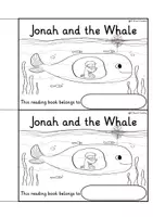 Vista previa - Unidades / Secuencias / Situaciones de Aprendizaje - Reading book on the Story of Jonah and the Whale I Bible Story / Bible Lesson Religion English / Inglés AmE - página 1