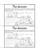 Vista previa - Unidades / Secuencias / Situaciones de Aprendizaje - Reading book on the Story of Jonah and the Whale I Bible Story / Bible Lesson Religion English / Inglés AmE - página 3
