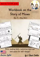 Vista previa - Unidades / Secuencias / Situaciones de Aprendizaje - Workbook on the Story of Moses Bible Story Bible Lesson Activities Religion Mose English / Inglés AmE - Portada