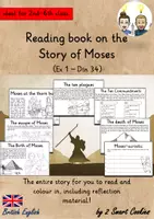 Vista previa - Unidades / Secuencias / Situaciones de Aprendizaje - Reading book on the Story of Moses I Bible Story / Bible Lesson Religion Mose English / Inglés BrE - Portada