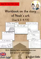 Vista previa - Unidades / Secuencias / Situaciones de Aprendizaje - Workbook on the Story of Noah's ark I Bible Story / Bible Lesson / Activities Religion English / Inglés BrE - Portada