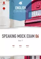 Vorschau - Präsentationen/Tafelbilder - Speaking Mock Exam (Klasse 7) - 06 - Deckblatt