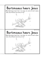Vista previa - Unidades / Secuencias / Situaciones de Aprendizaje - Reading book Healing of Blind Bartimaeus I Blind Man I Bible Story Bible Lesson BrE English / Inglés BrE - página 3