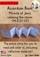 Vista previa - Unidades / Secuencias / Situaciones de Aprendizaje - Miracle of Jesus calms the storm GROWING Mega Bundle Bible Story Religion English / Inglés AmE - página 1