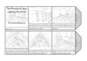 Vista previa - Unidades / Secuencias / Situaciones de Aprendizaje - Miracle of Jesus calms the storm GROWING Mega Bundle Bible Story Religion English / Inglés AmE - página 2