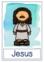 Vista previa - Unidades / Secuencias / Situaciones de Aprendizaje - Miracle of Jesus calms the storm flash cards ESL English vocabulary Religion English / Inglés - página 1