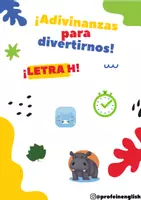 Aperçu - Jeux - Énigmes avec la lettre H! - Page de couverture
