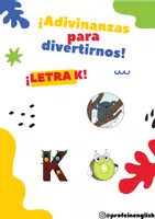 Aperçu - Jeux - Énigmes avec la lettre K! - Page de couverture