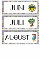 Vorschau - Präsentationen/Tafelbilder - Tafelkalender / Dauerkalender mit Wetterbericht (2 Varianten) - Seite 3