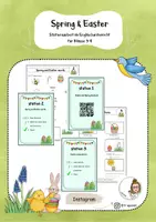 Vorschau - Unterrichtsreihen - Spring and Easter: Stationsarbeit (Kl. 3-4) - Deckblatt