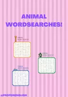 Vista previa - Juegos / Gamificación - Animal Wordsearch! - Portada