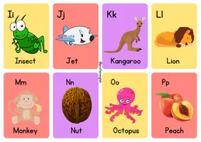 Aperçu - Cartes / Images - Cartes mémoire de l'alphabet anglais! - Page 2