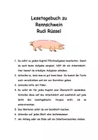 Vorschau - Unterrichtsreihen - Lesetagebuch 3-fach differenziert zu "Rudi Rüssel" - Seite 3