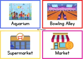 Aperçu - Cartes / Images - Flashcards de la ville en anglais! - Page 3