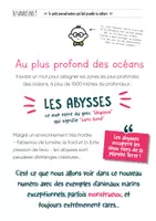 Aperçu - Apprentissages en autonomie - TU SAVAIS PAS ? N°48 Qu'au plus profond des océans vivent d'étranges créatures ! - Page 1