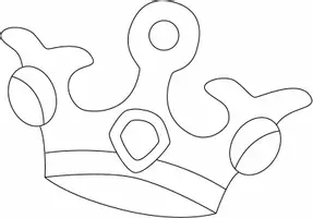 Aperçu - Matériel pour travaux manuels / dessin - Coloriage Couronne - Page de couverture