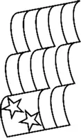 Aperçu - Matériel pour travaux manuels / dessin - Coloriages Drapeau - Page 3